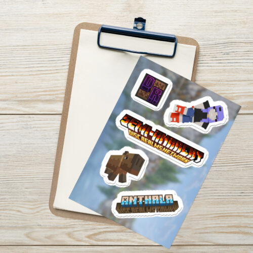 Disc Realms Network Sticker Sheet