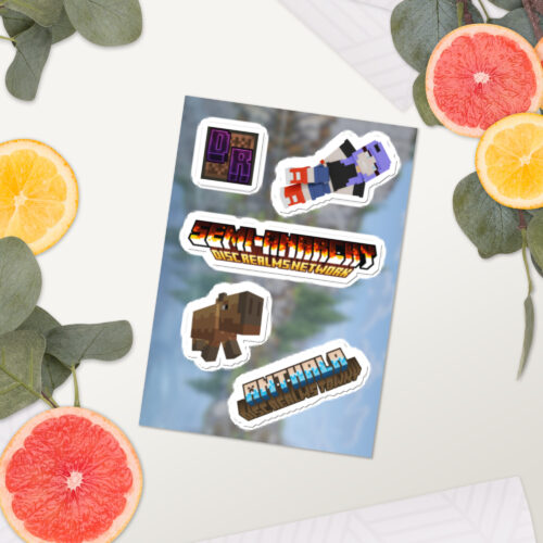 Disc Realms Network Sticker Sheet